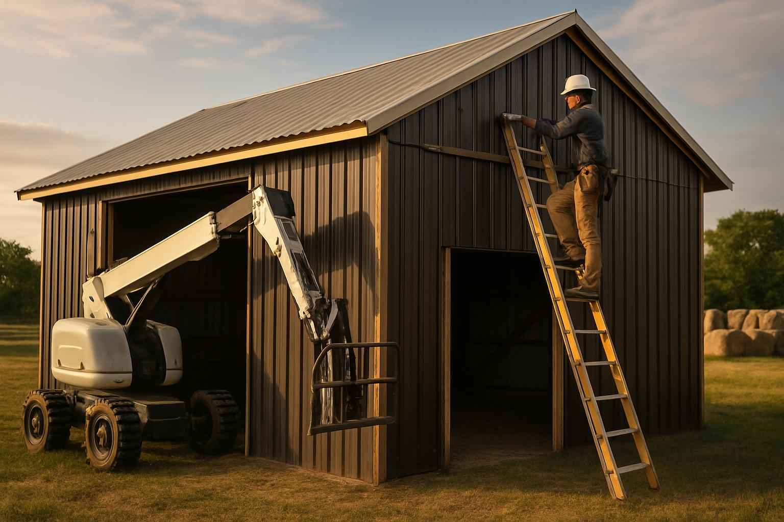 Agricultural Building Repair Service in Hye TX