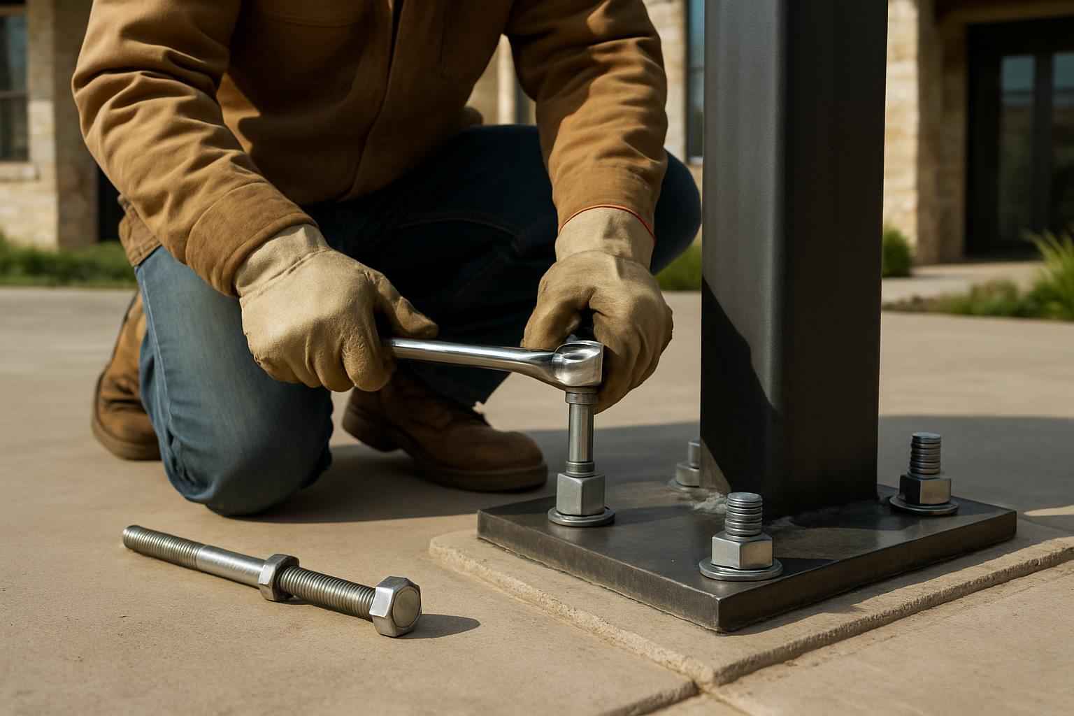 Anchor Bolt Repair Service in Willow City TX