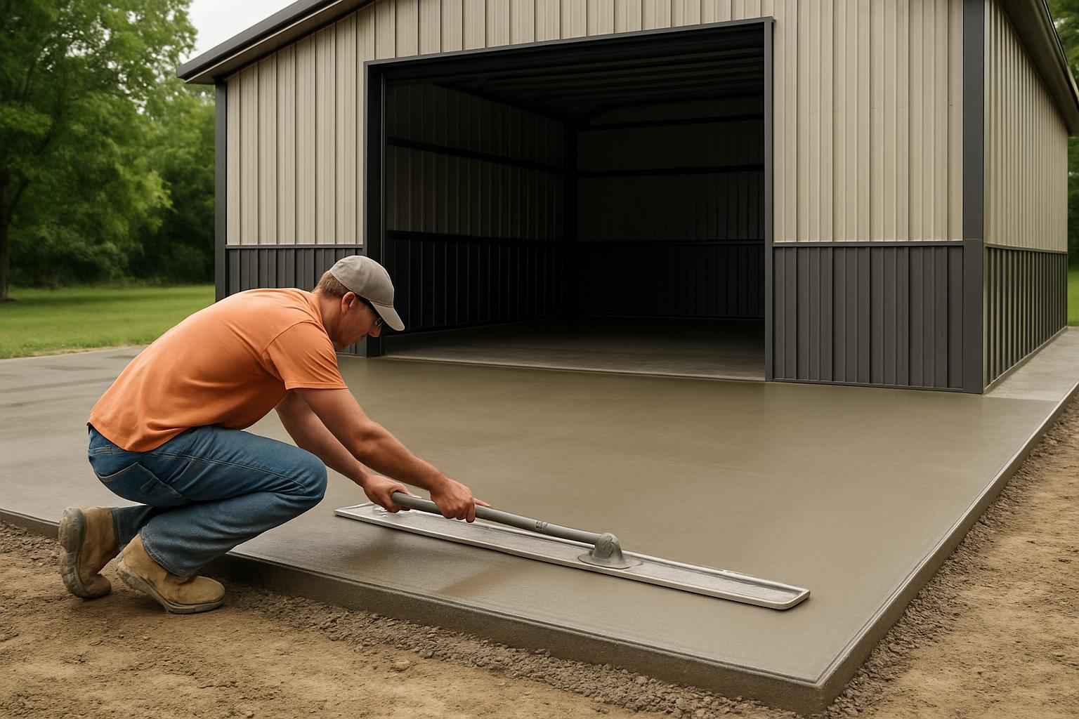 Apron Slab Installation Service