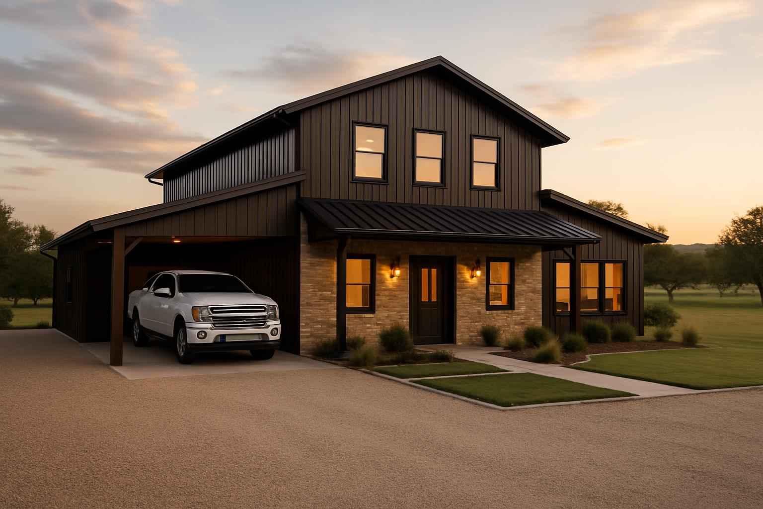 Barndominium Cost Estimate in Hye TX
