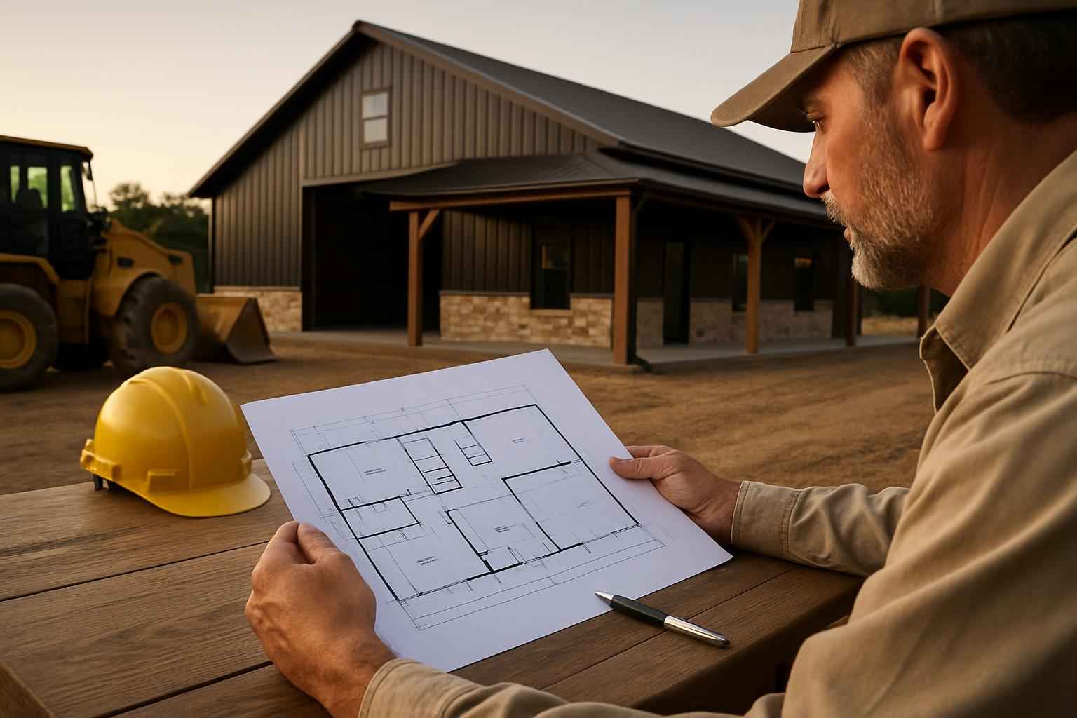 Barndominium Floor Plan Service in Comfort TX