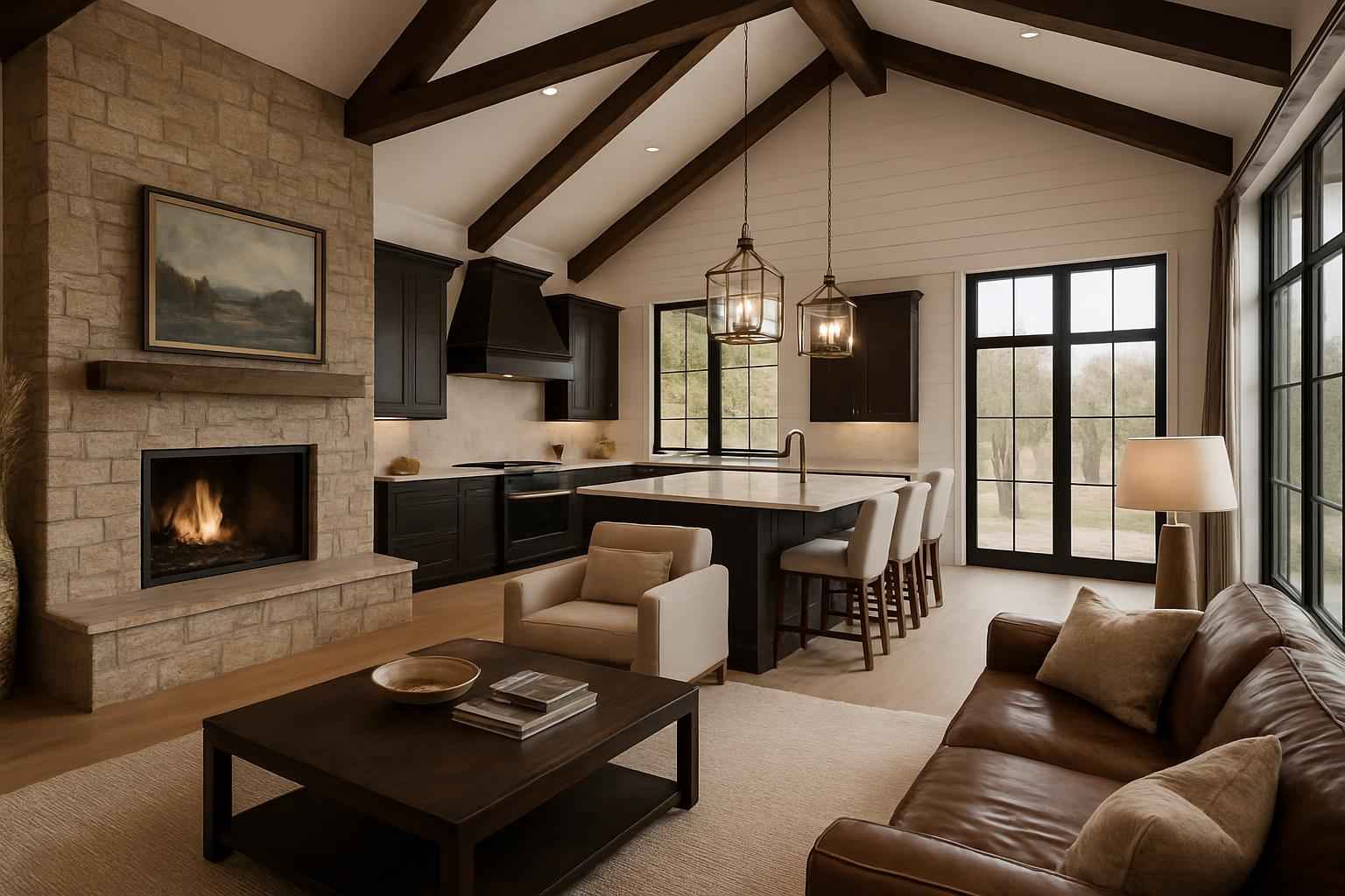 Barndominium Interior Build Out in Comfort TX