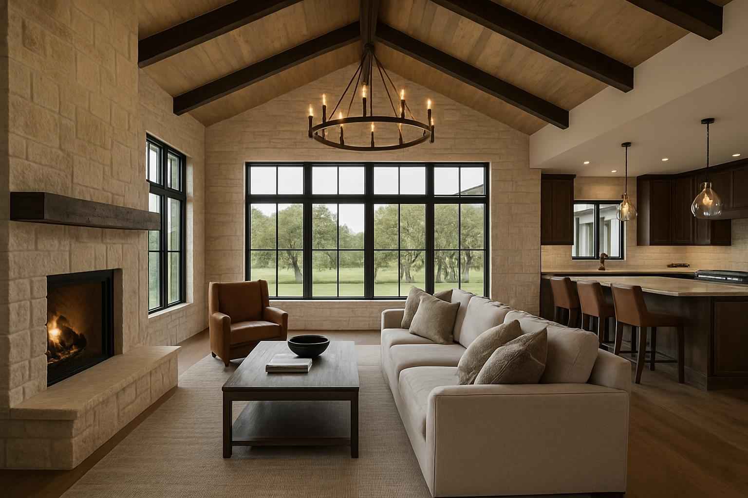Barndominium Interior Build Out in Stonewall TX