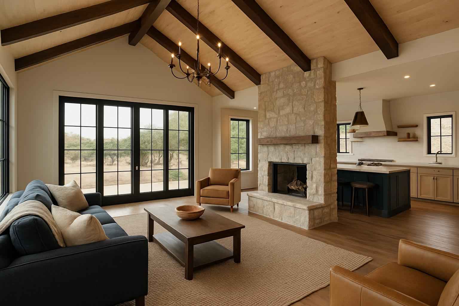 Barndominium Interior Build Out in Willow City TX