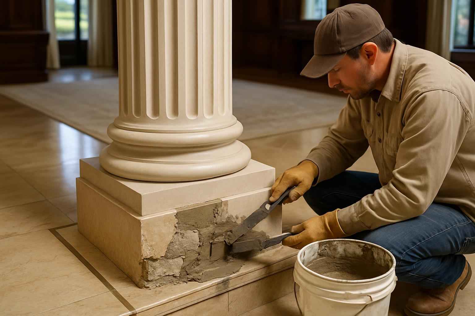 Column Base Repair Service in Doss TX