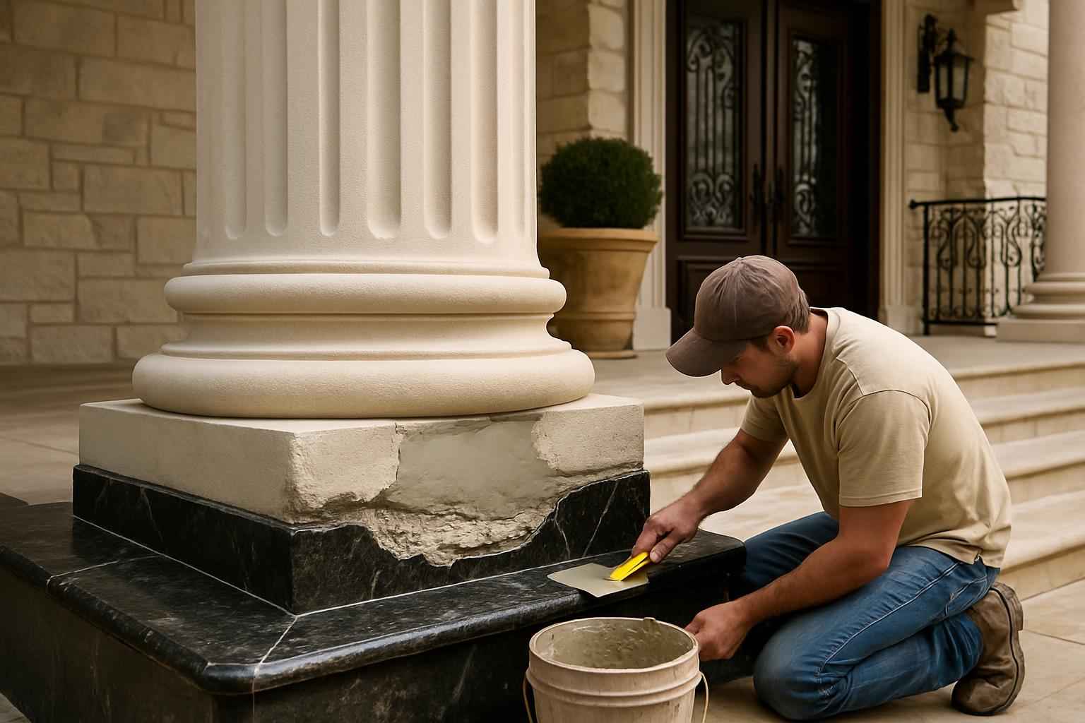 Column Base Repair Service in Luckenbach TX