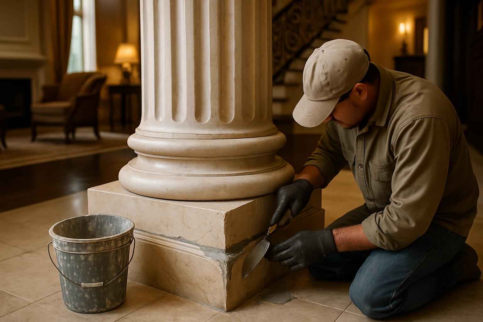 Column Base Repair Service in Stonewall TX