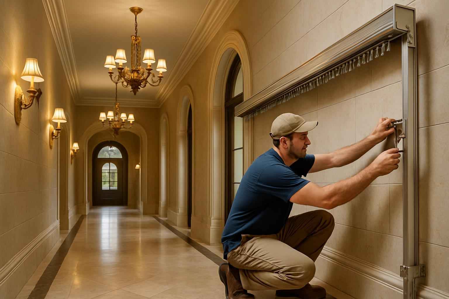 Corridor System Installation in Stonewall TX