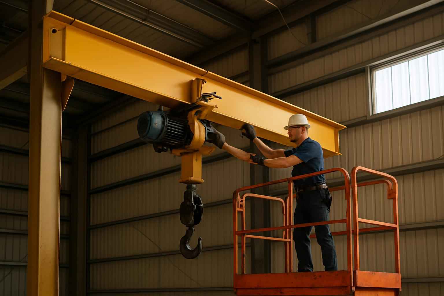 Crane Beam Support Service in Fredericksburg TX