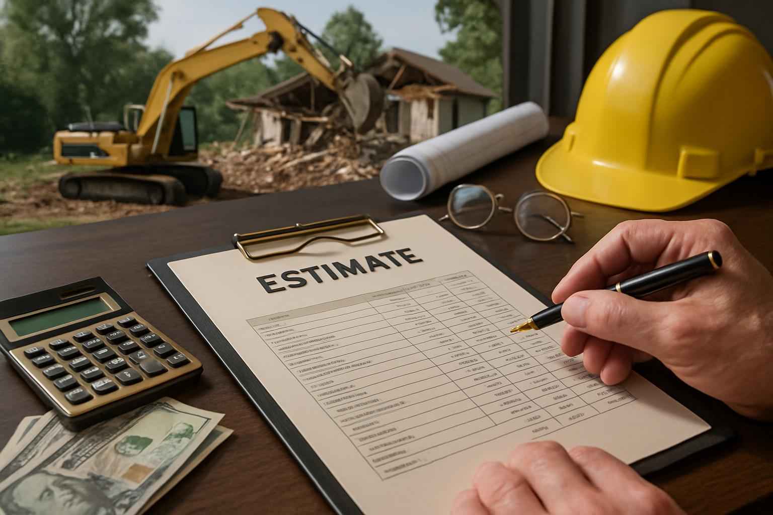 Demolition Cost Estimate in Fredericksburg TX
