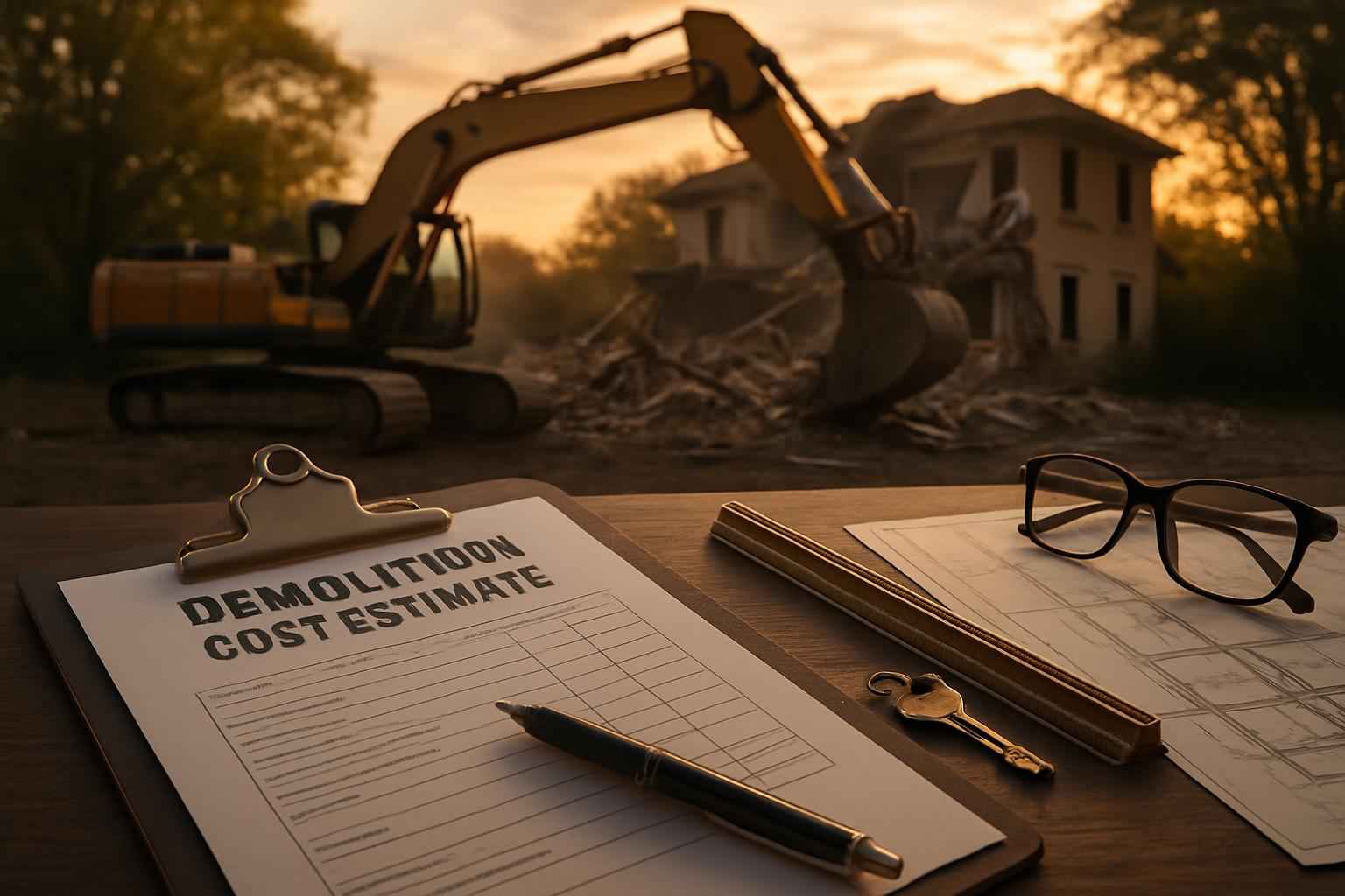 Demolition Cost Estimate in Luckenbach TX