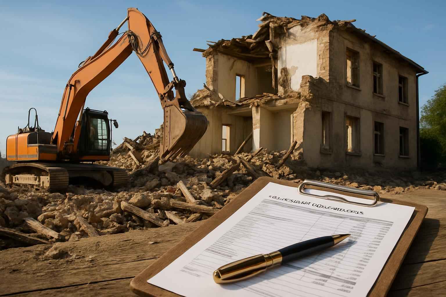 Demolition Cost Estimate in Willow City TX