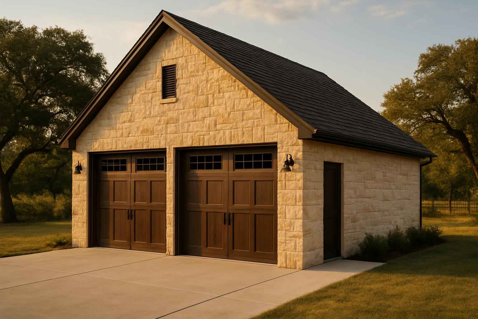 Detached Garage Builder in Fredericksburg TX