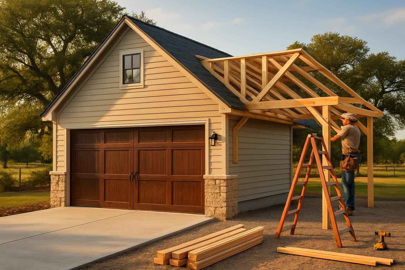 Detached Garage Builder in Luckenbach TX
