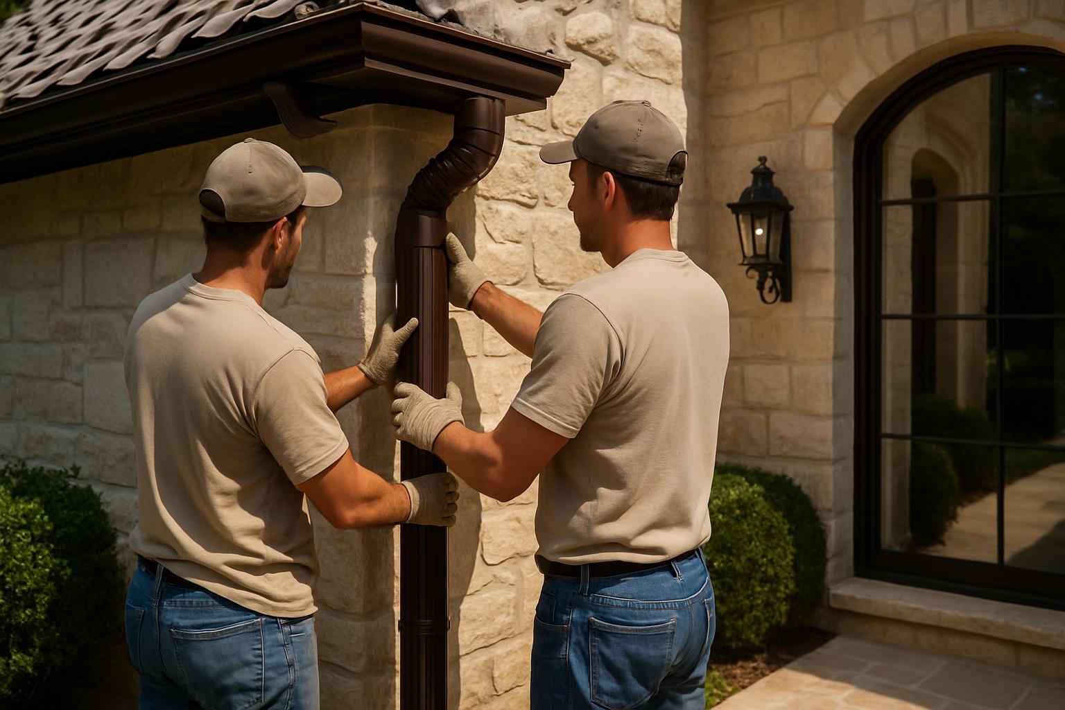Downspout Installation Service in Doss TX