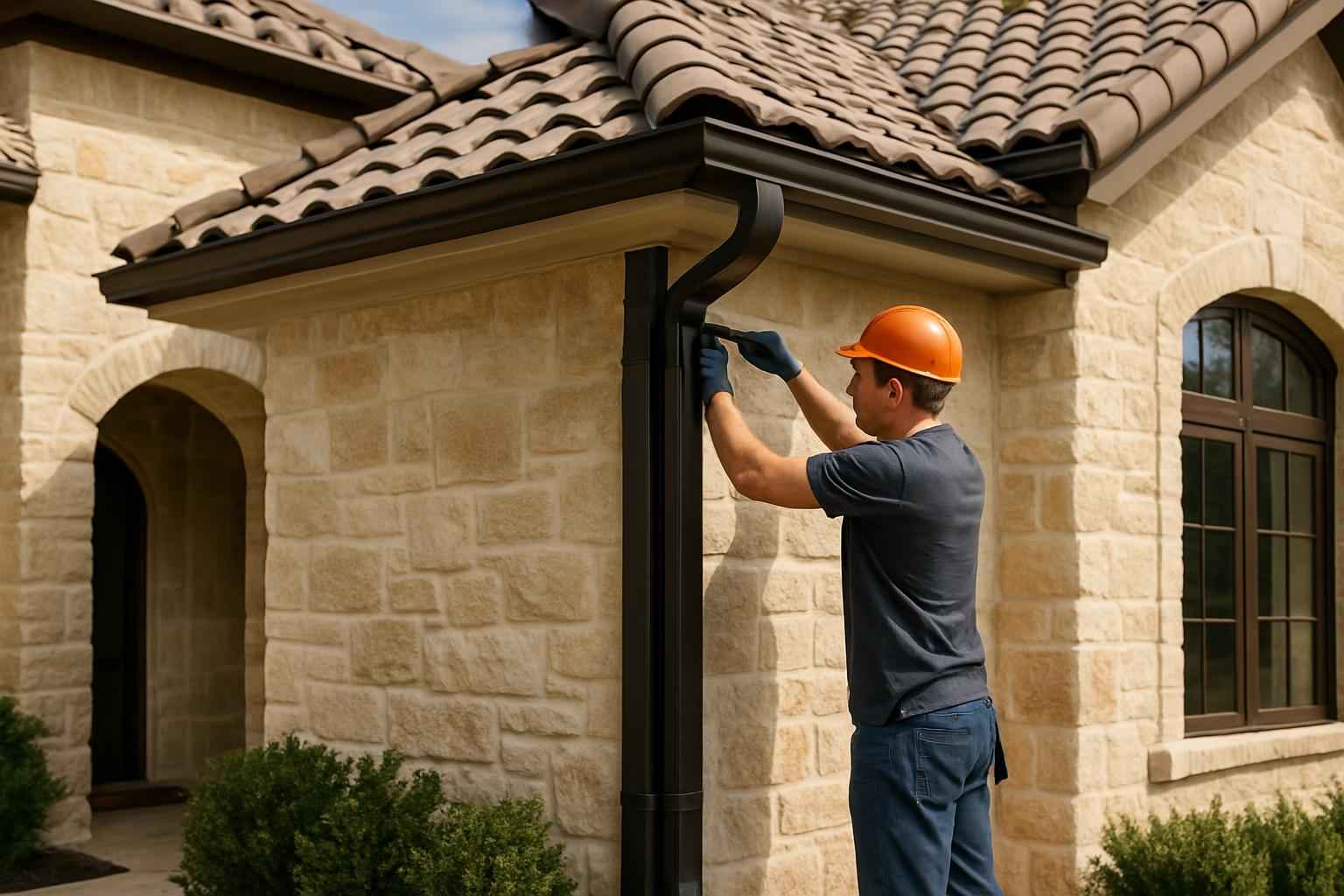 Downspout Installation Service in Fredericksburg TX