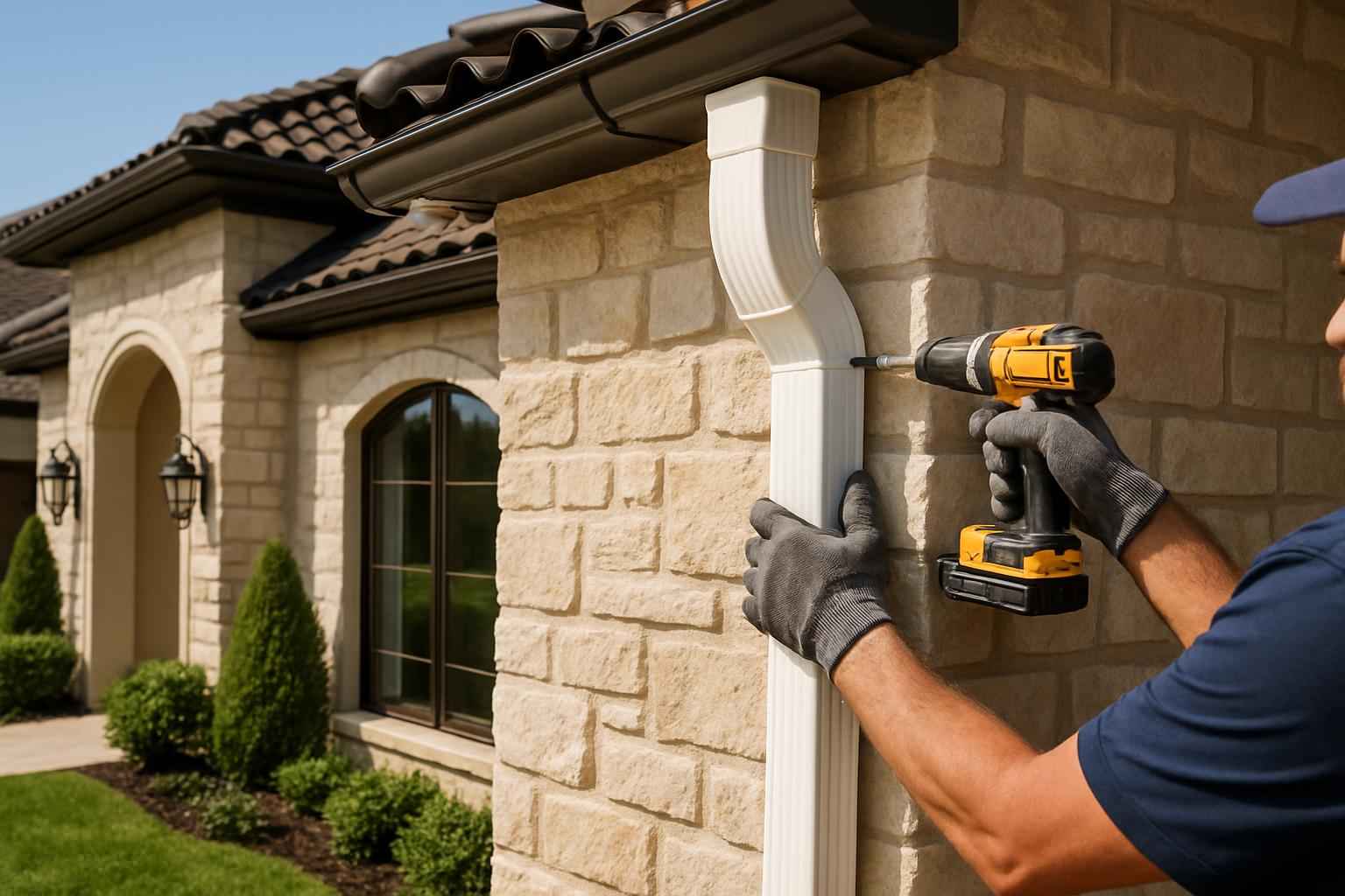 Downspout Installation Service in Willow City TX