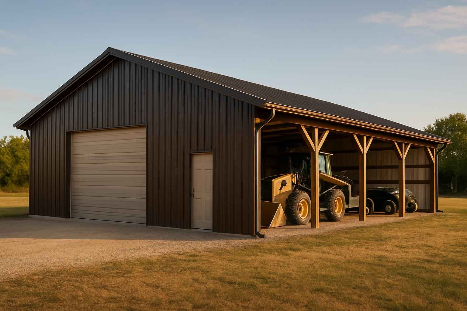 Equipment Barn Builder in Hye TX
