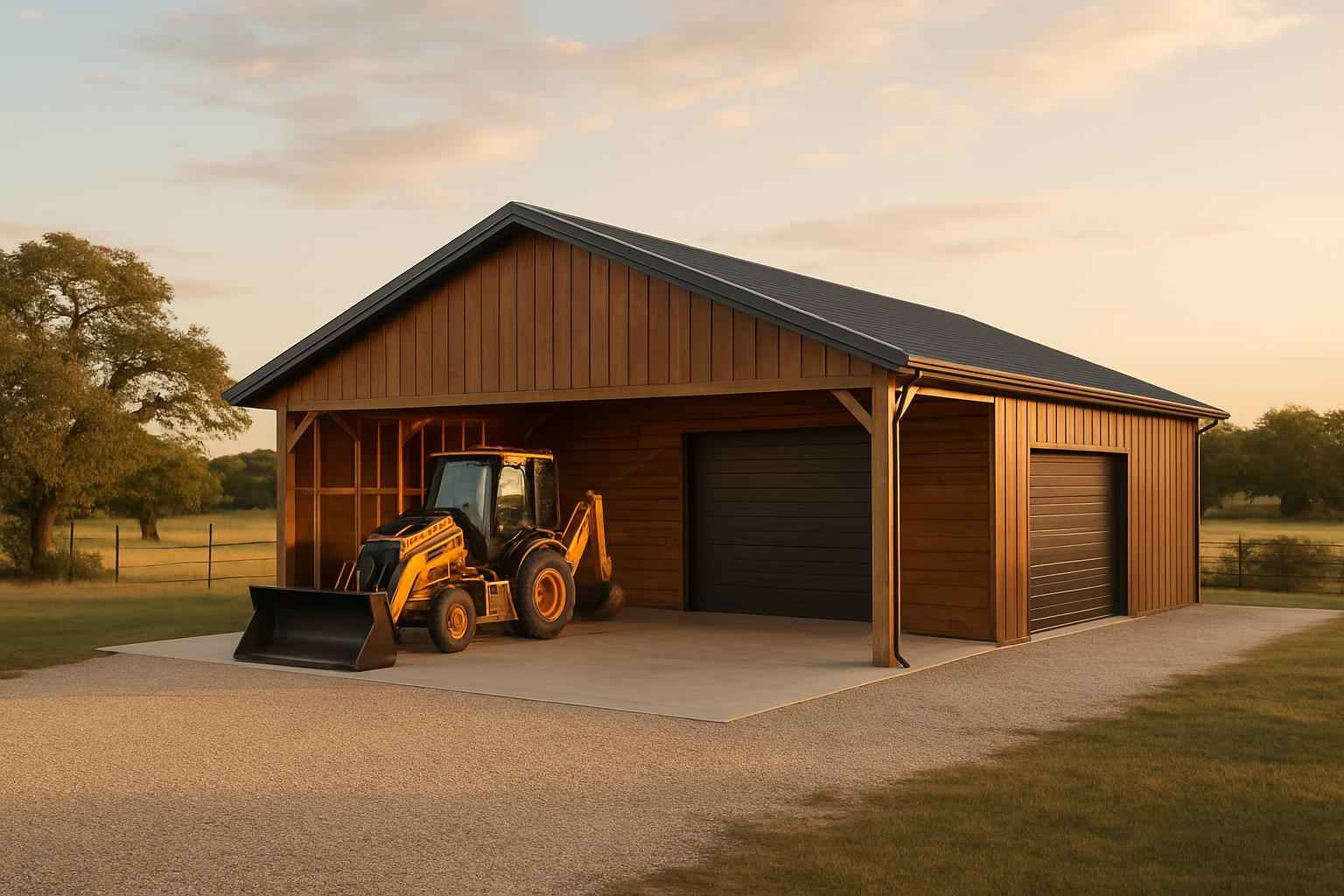 Equipment Barn Builder in Stonewall TX