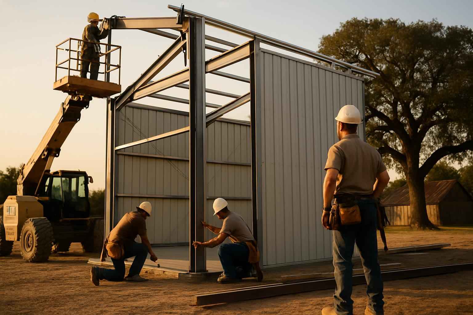 Erection Crew Near Me in Luckenbach TX