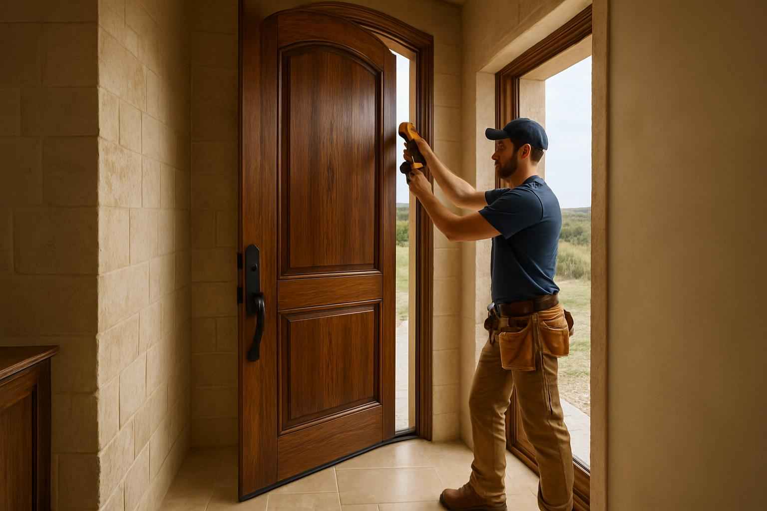 Extra Tall Door Installer in Hye TX