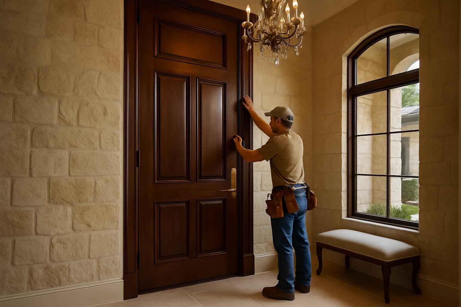 Extra Tall Door Installer in Stonewall TX