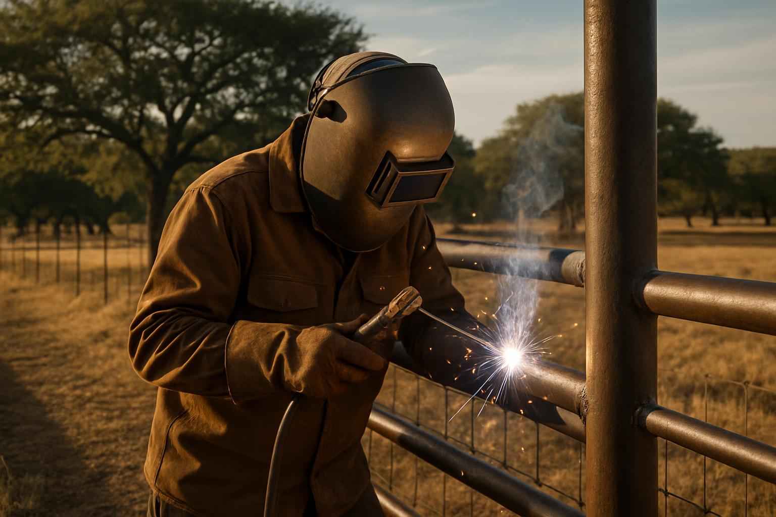Field Welding Service in Doss TX
