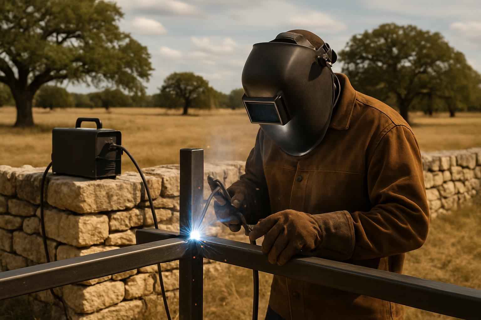 Field Welding Service in Stonewall TX