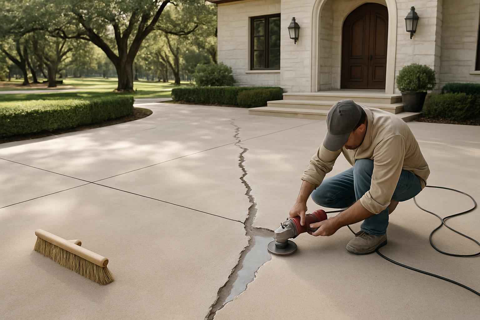 Flatwork Repair Service in Luckenbach TX