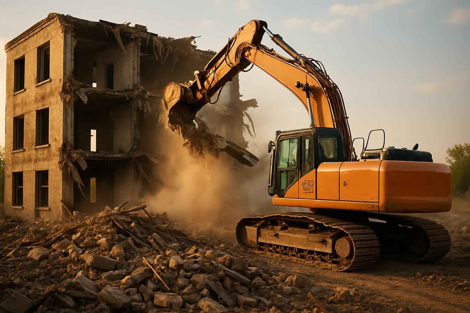Full Building Demolition Service in Doss TX
