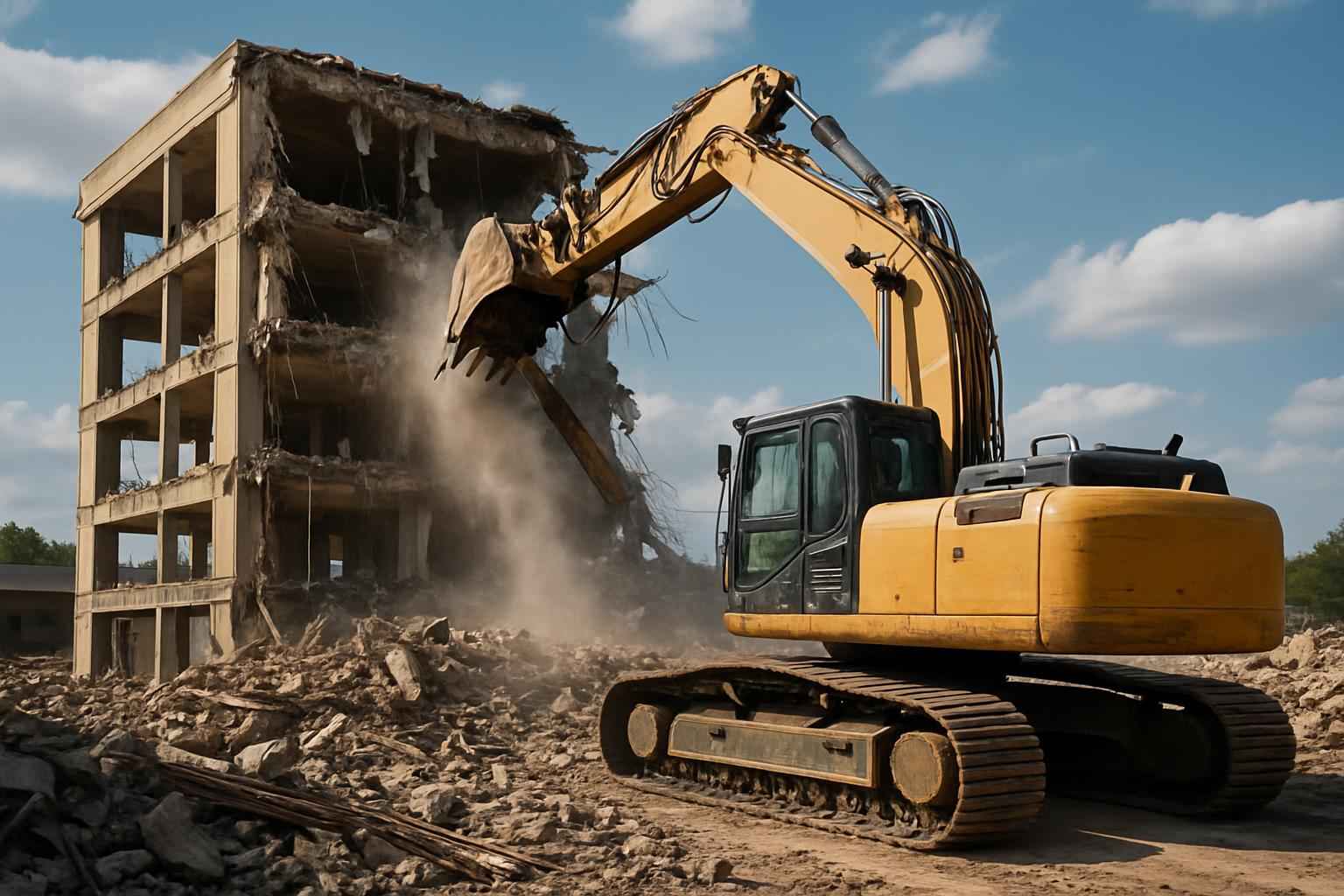 Full Building Demolition Service in Fredericksburg TX