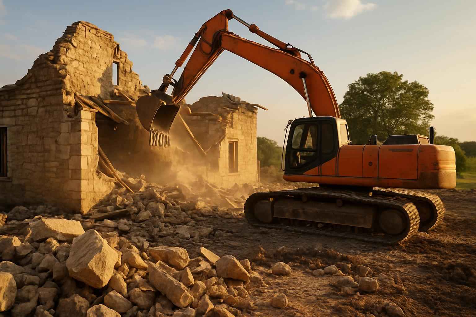 Full Building Demolition Service in Stonewall TX
