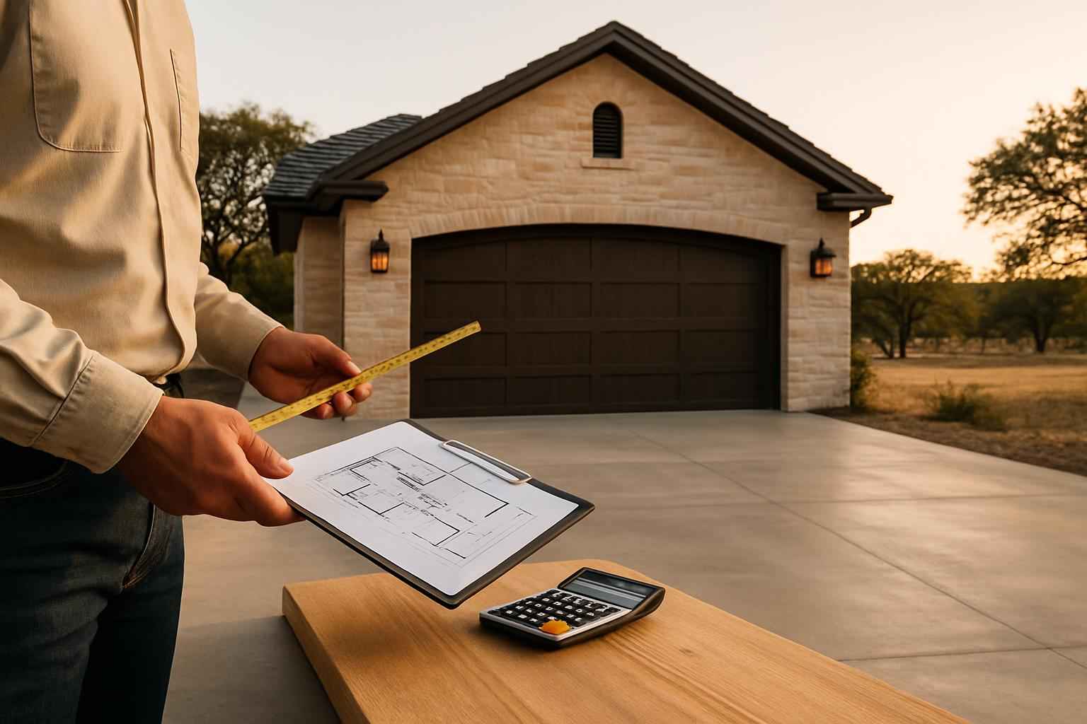 Garage Build Cost Estimate in Doss TX