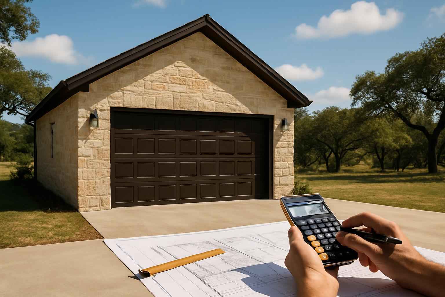 Garage Build Cost Estimate in Hye TX
