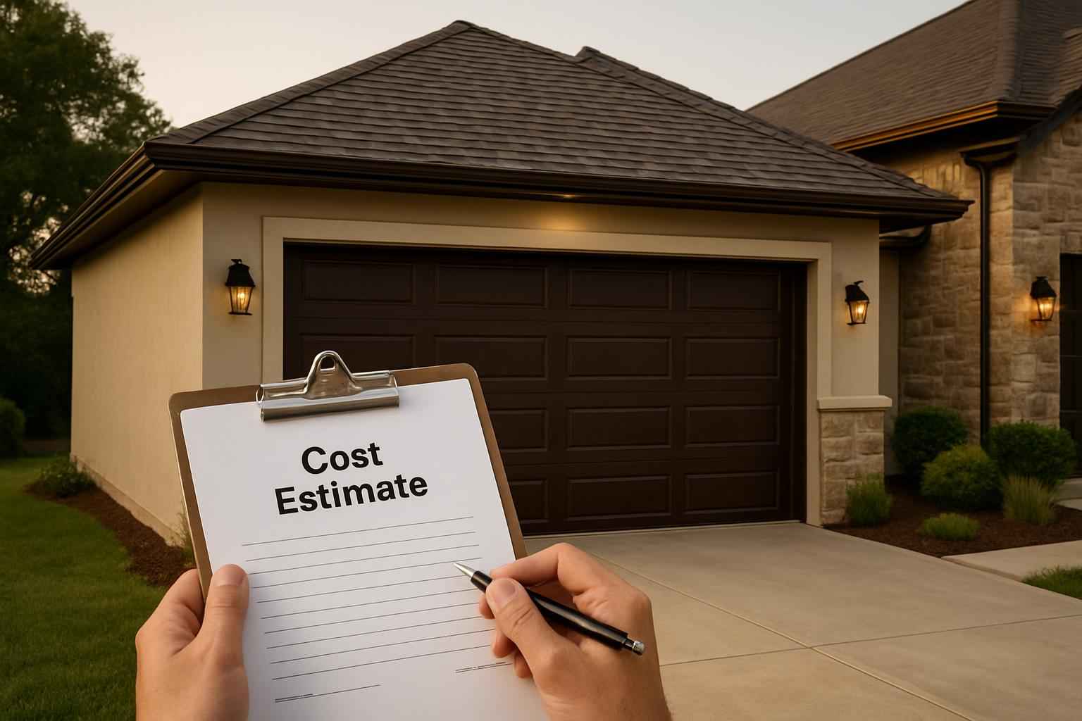 Garage Build Cost Estimate in Willow City TX