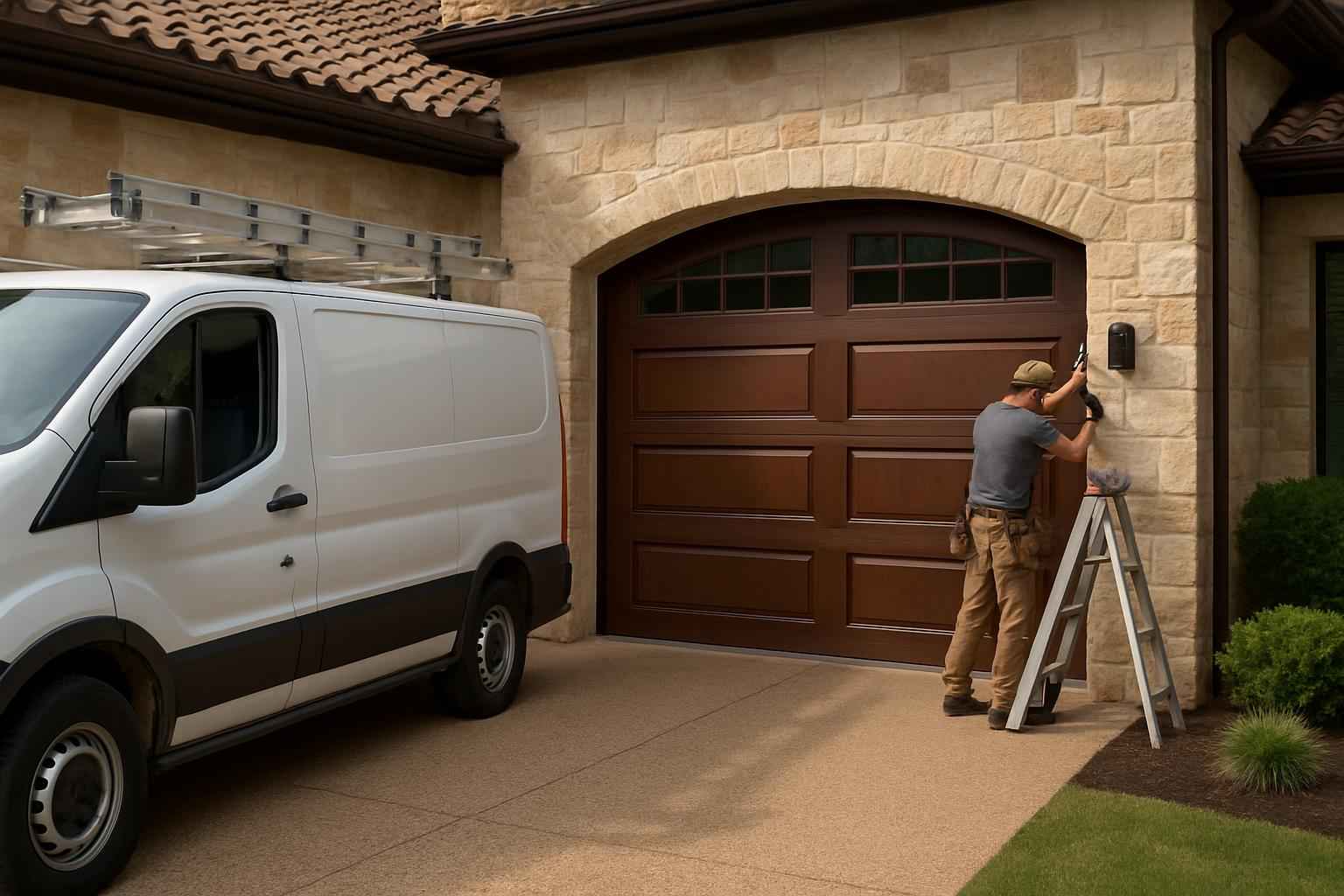 Garage Door Installation Service in Hye TX
