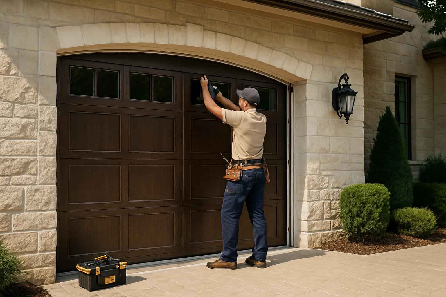 Garage Door Installation Service in Luckenbach TX