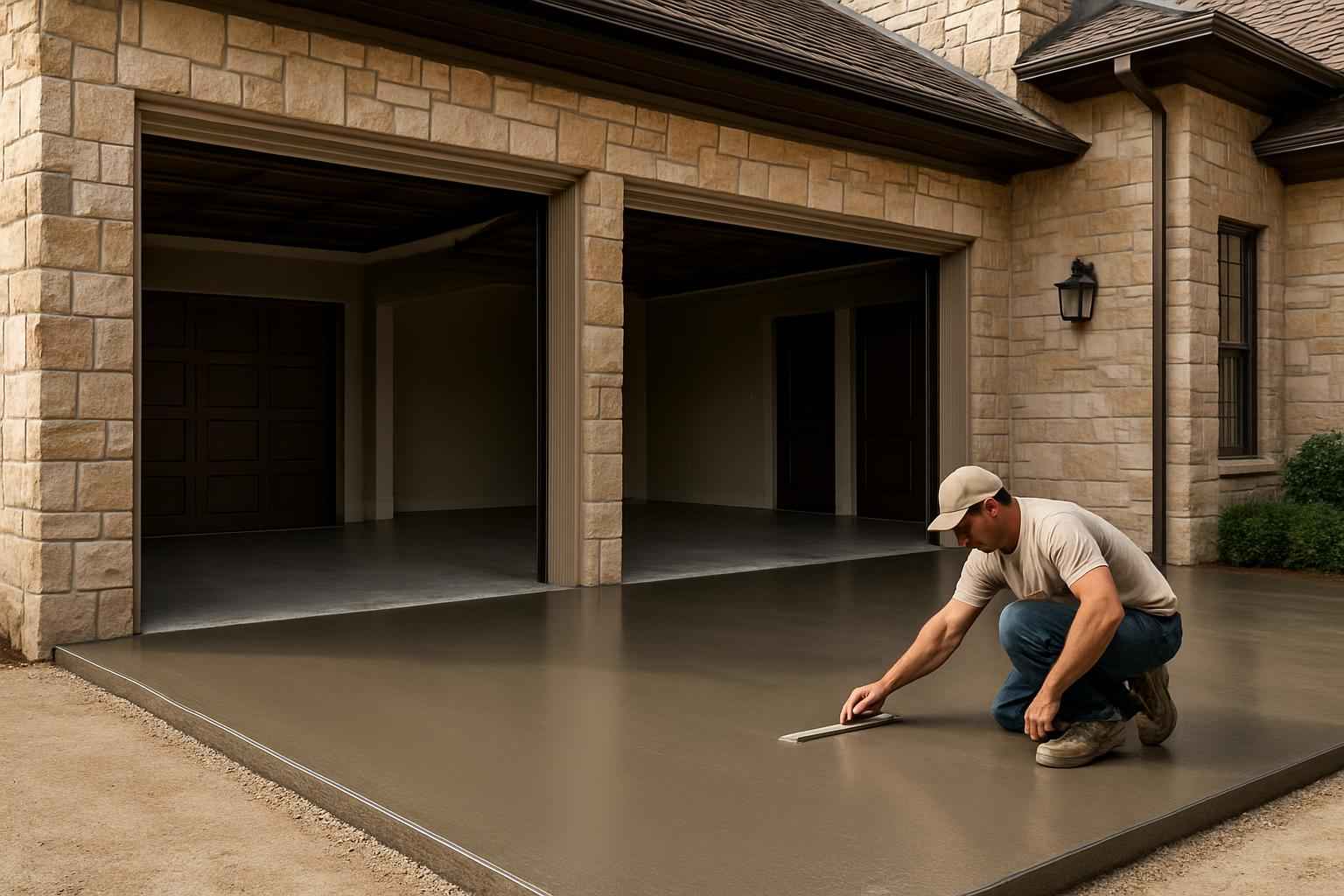 Garage Slab Installer in Willow City TX