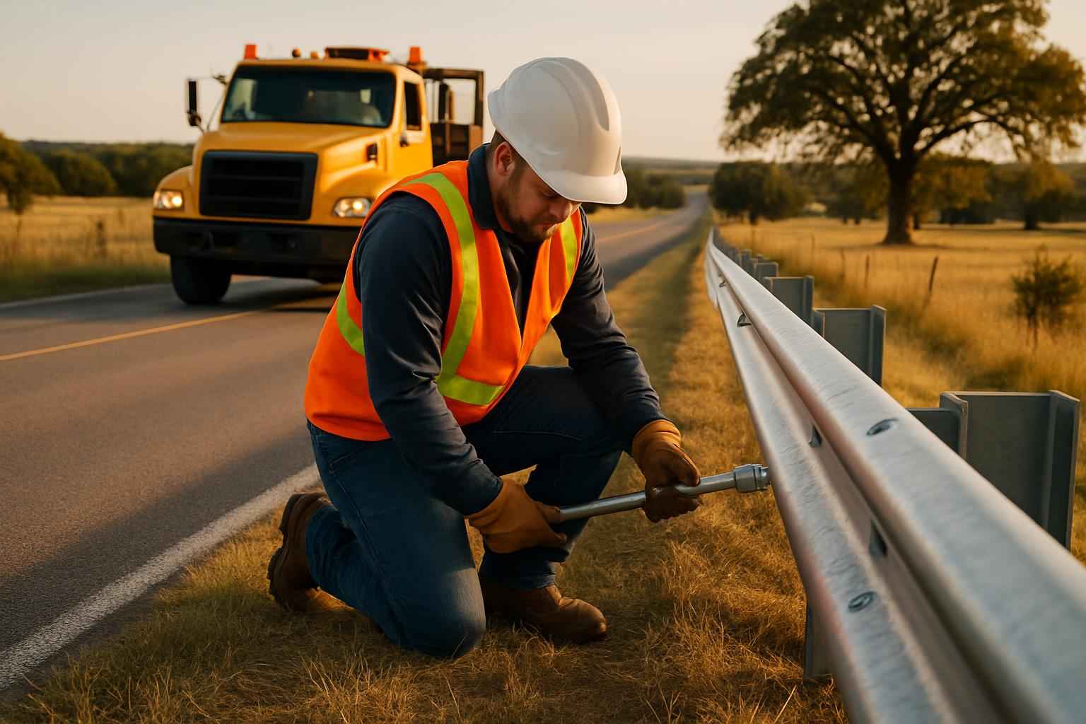 Guardrail Installation Service in Luckenbach TX
