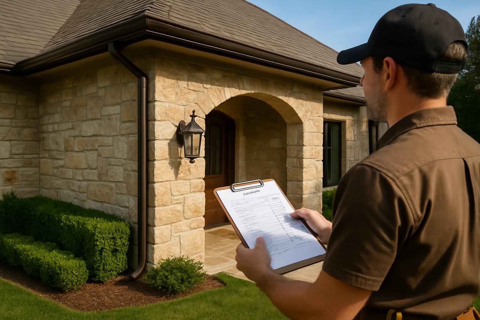 Gutter Installation Cost Estimate in Stonewall TX