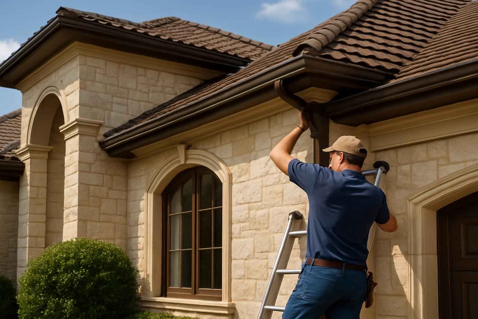 Gutter Repair Service in Luckenbach TX