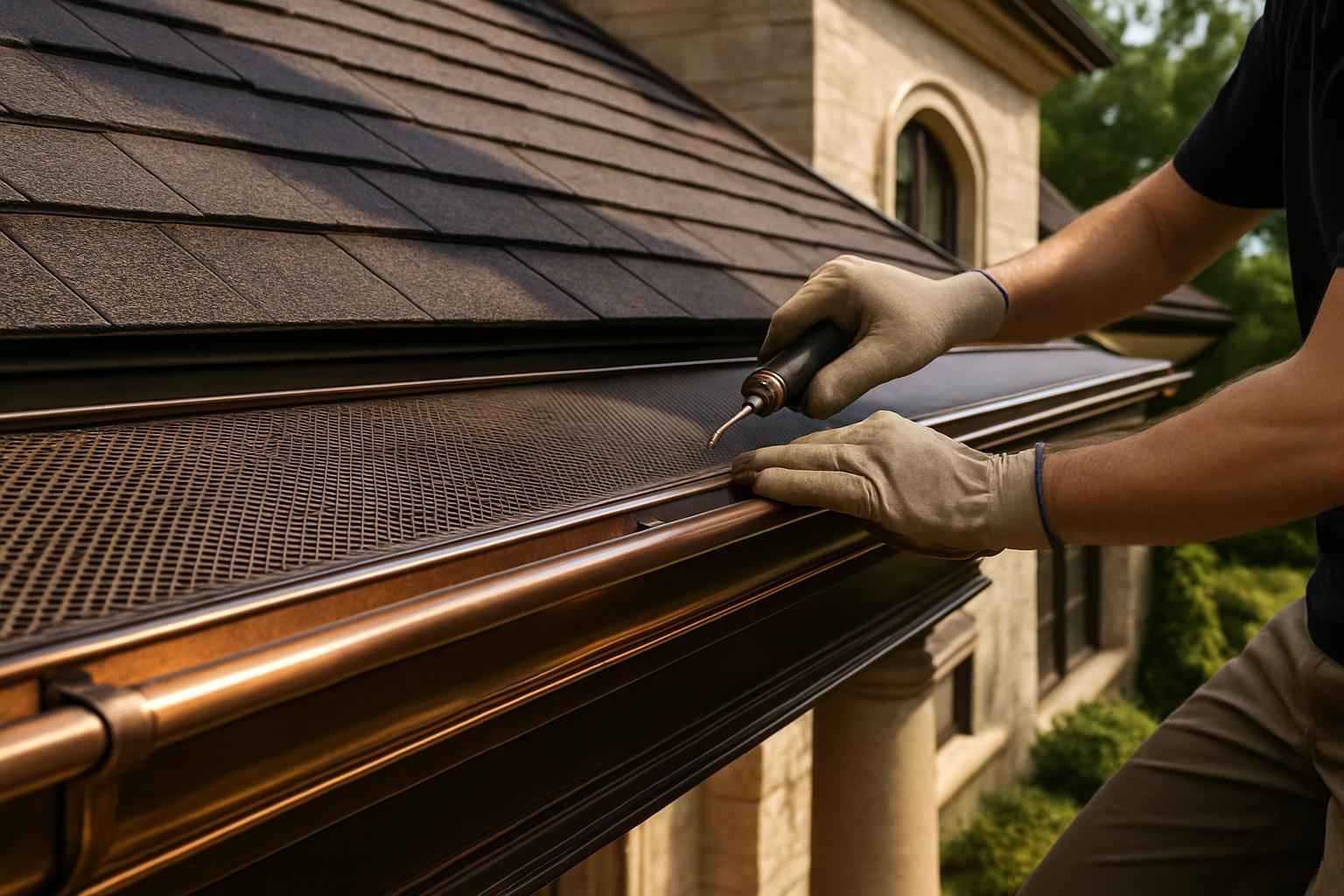 Gutter Screen Installation Service