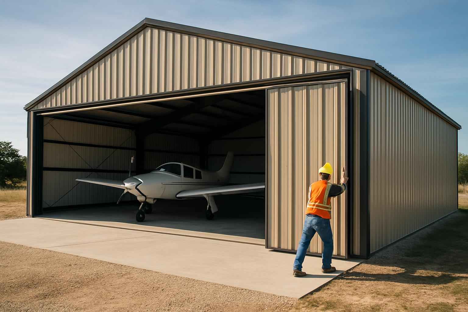 Hangar Door Installer in Stonewall TX