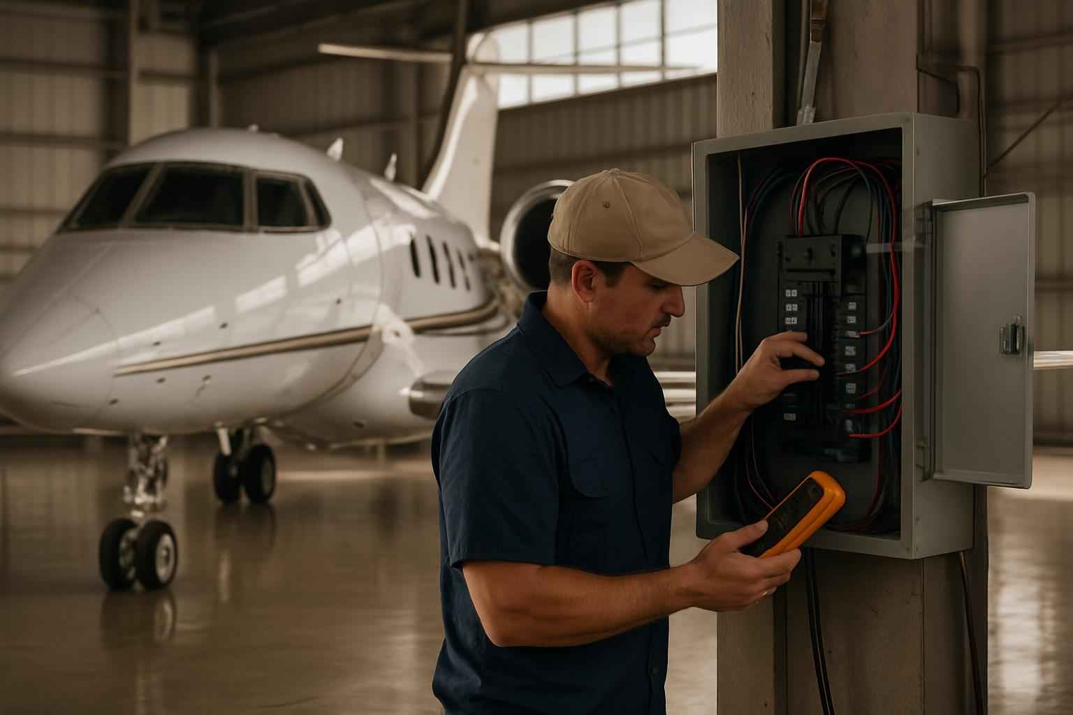 Hangar Electrical Service in Fredericksburg TX