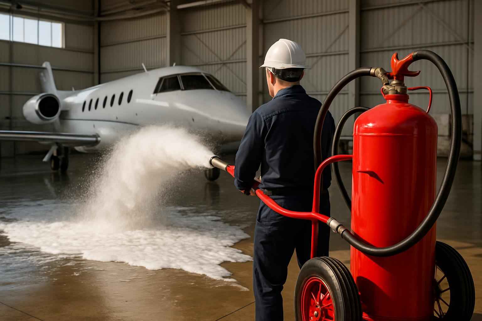 Hangar Fire Suppression Service in Willow City TX
