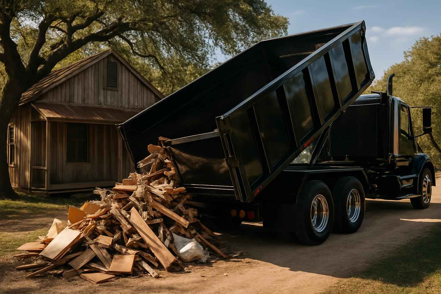 Haul Off Service in Luckenbach TX