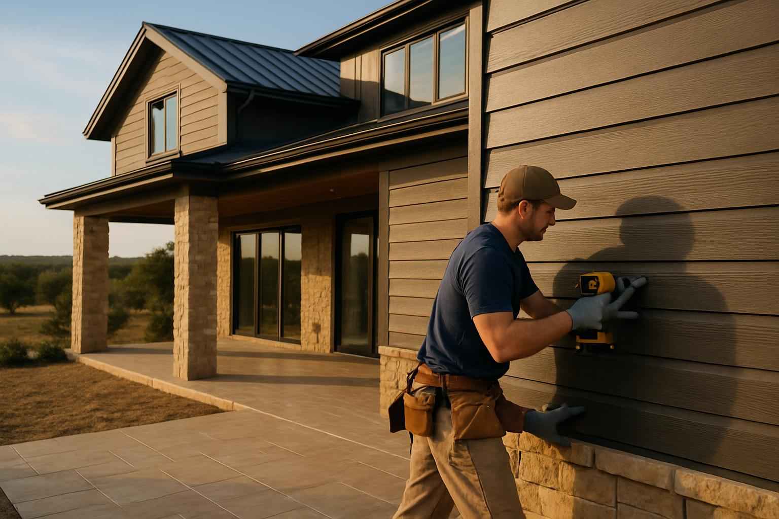 Insulated Panel Siding Service in Hye TX