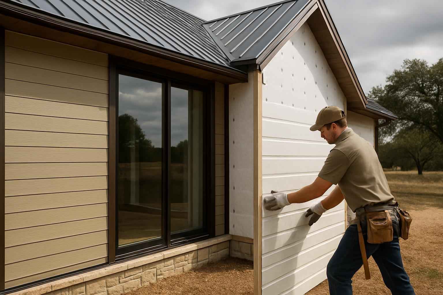 Insulated Panel Siding Service in Luckenbach TX