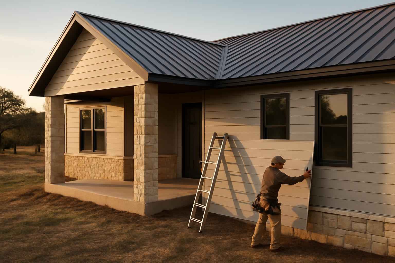 Insulated Panel Siding Service in Stonewall TX