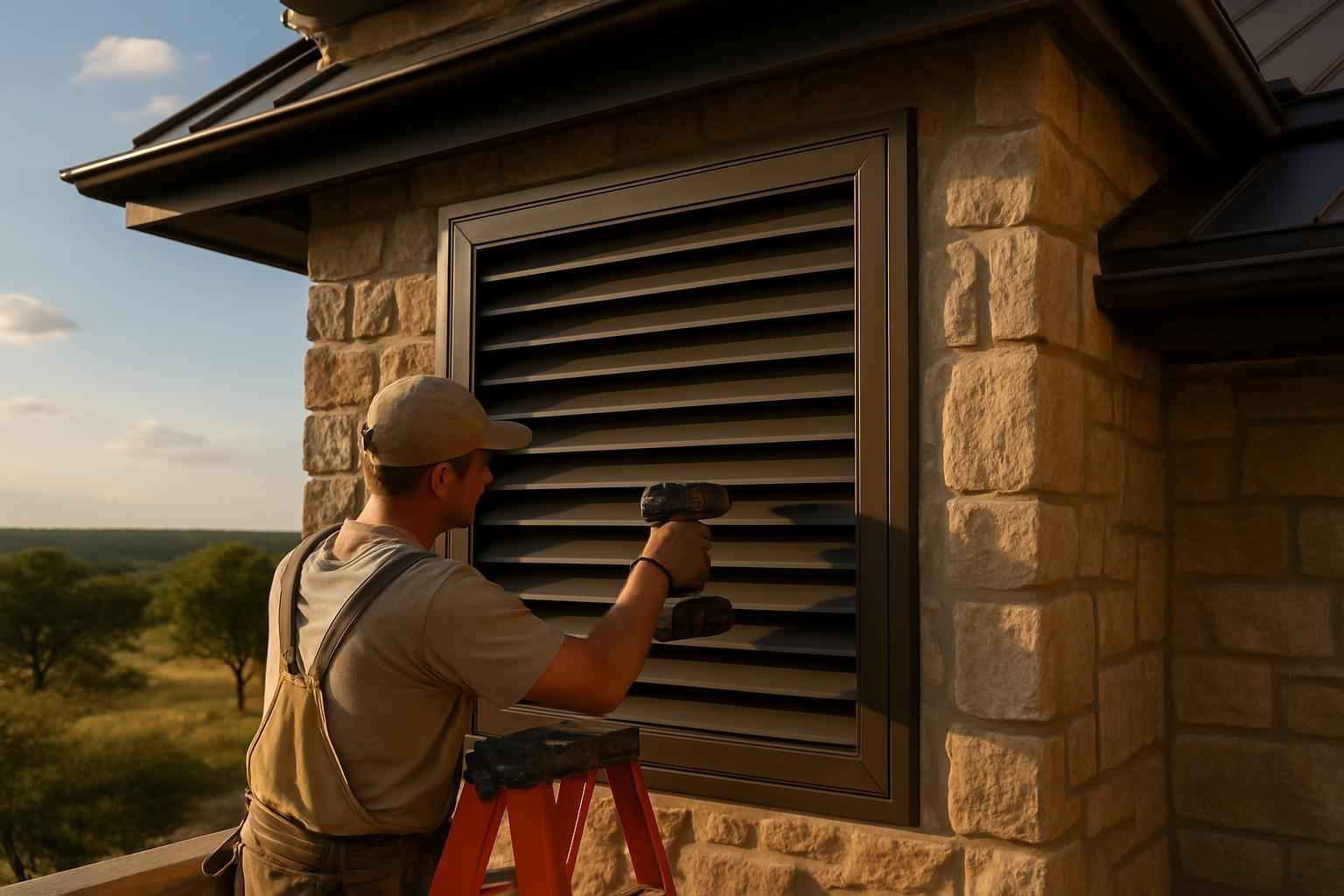 Intake Louver Installation Service in Doss TX